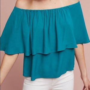 NWT Anthropologie Off the Shoulder Top